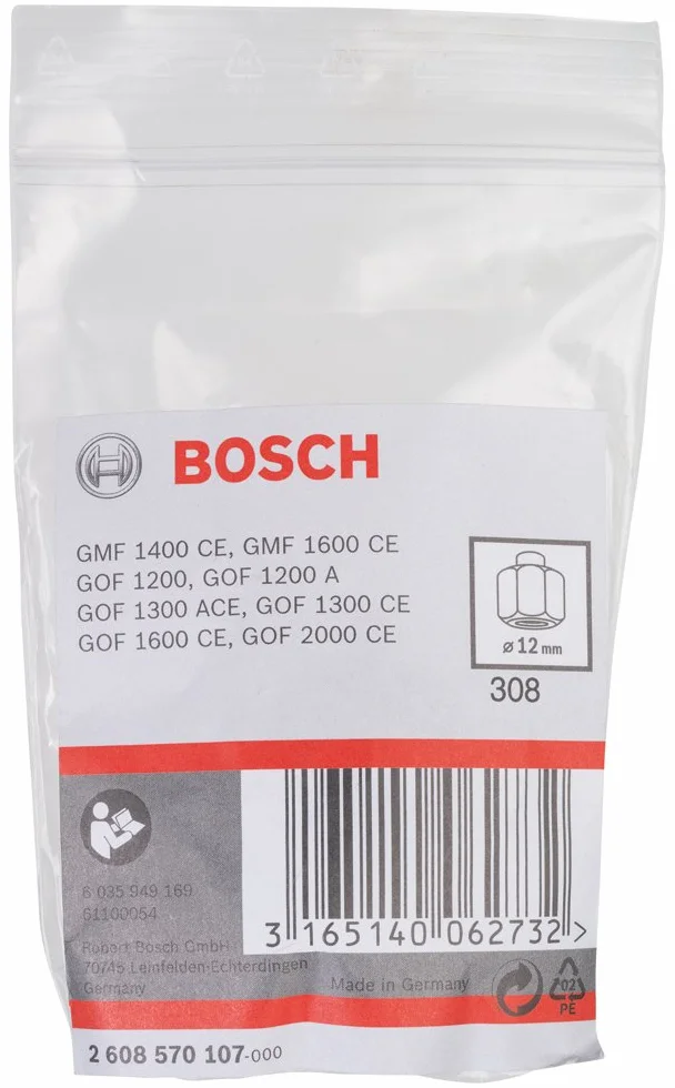 Pinza sujeción GOF1200/1300/2000: 12mm