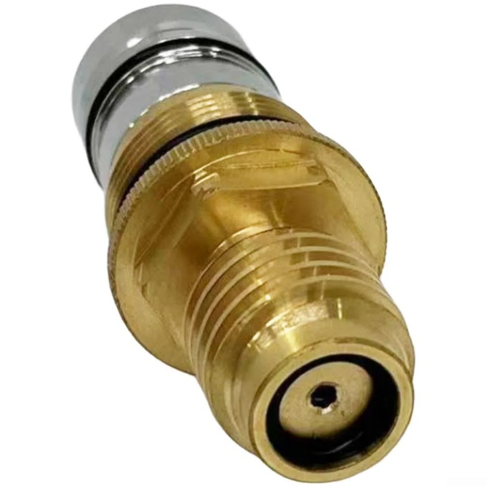 Ricambio per GROHE, termostato cartuccia compatta 1/2 pollici in ottone e acciaio inox, per miscelatore termostatico Grohtherm 1000/3000 e Automatic 2000, 47439000