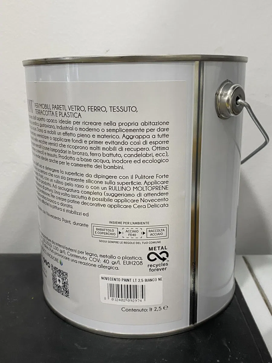 COLORE BIANCO NEVE 2,5LT