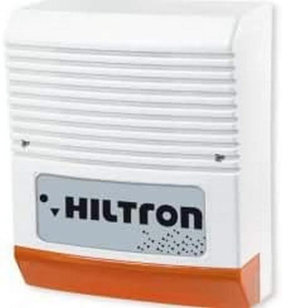 Hiltron SA310 Sirena Elettronica per Esterno Autoalimentata con Lampeggiatore