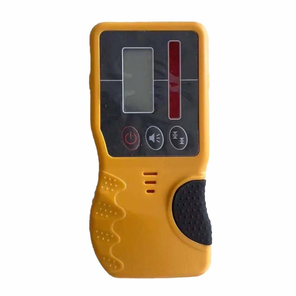 Ricevitore per laser rotativo autolivellante all'aperto, ricevitore laser rotativo con morsetto Heavy Duty e luce