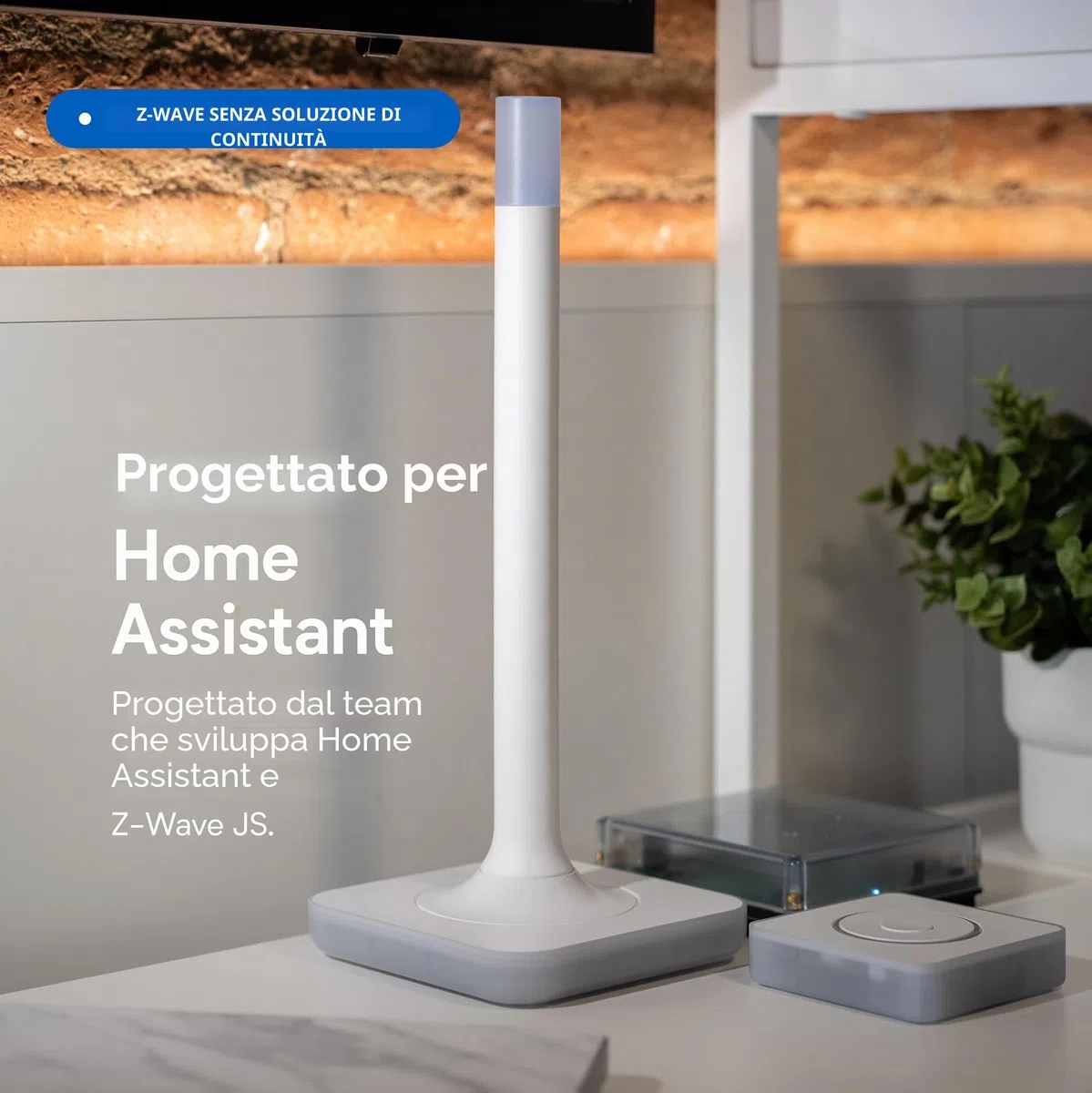 Home Assistant Connetti ZWA-2 | Collega i dispositivi Z-Wave a Home Assistant | Hardware ufficiale dell'assistente domestico