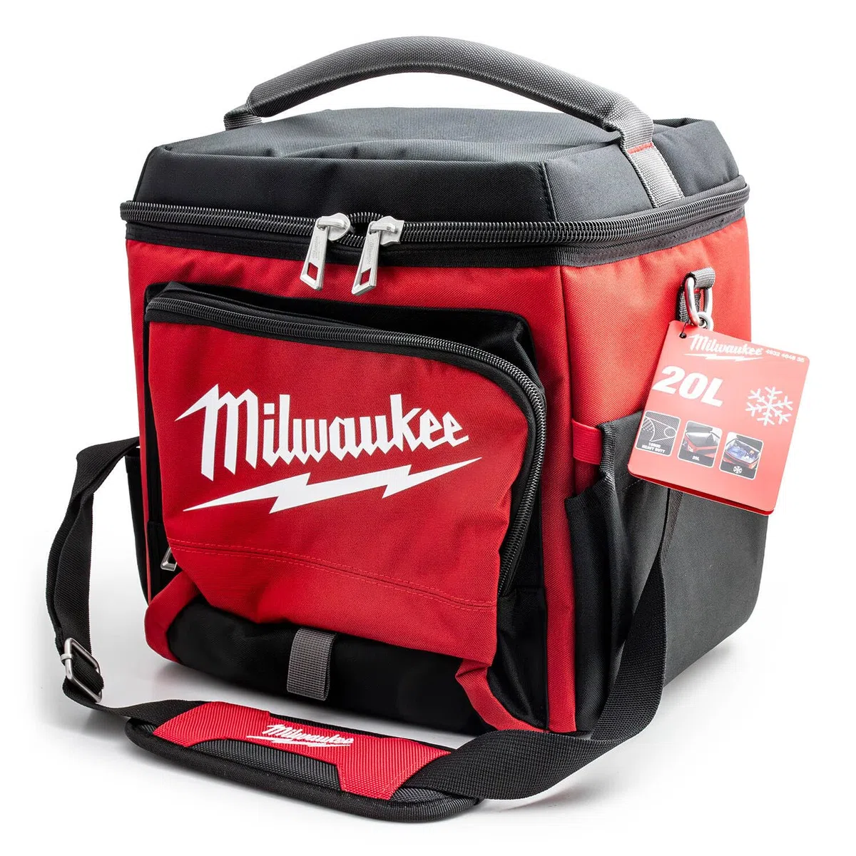 Milwaukee - Borsa Packout, colore: rosso