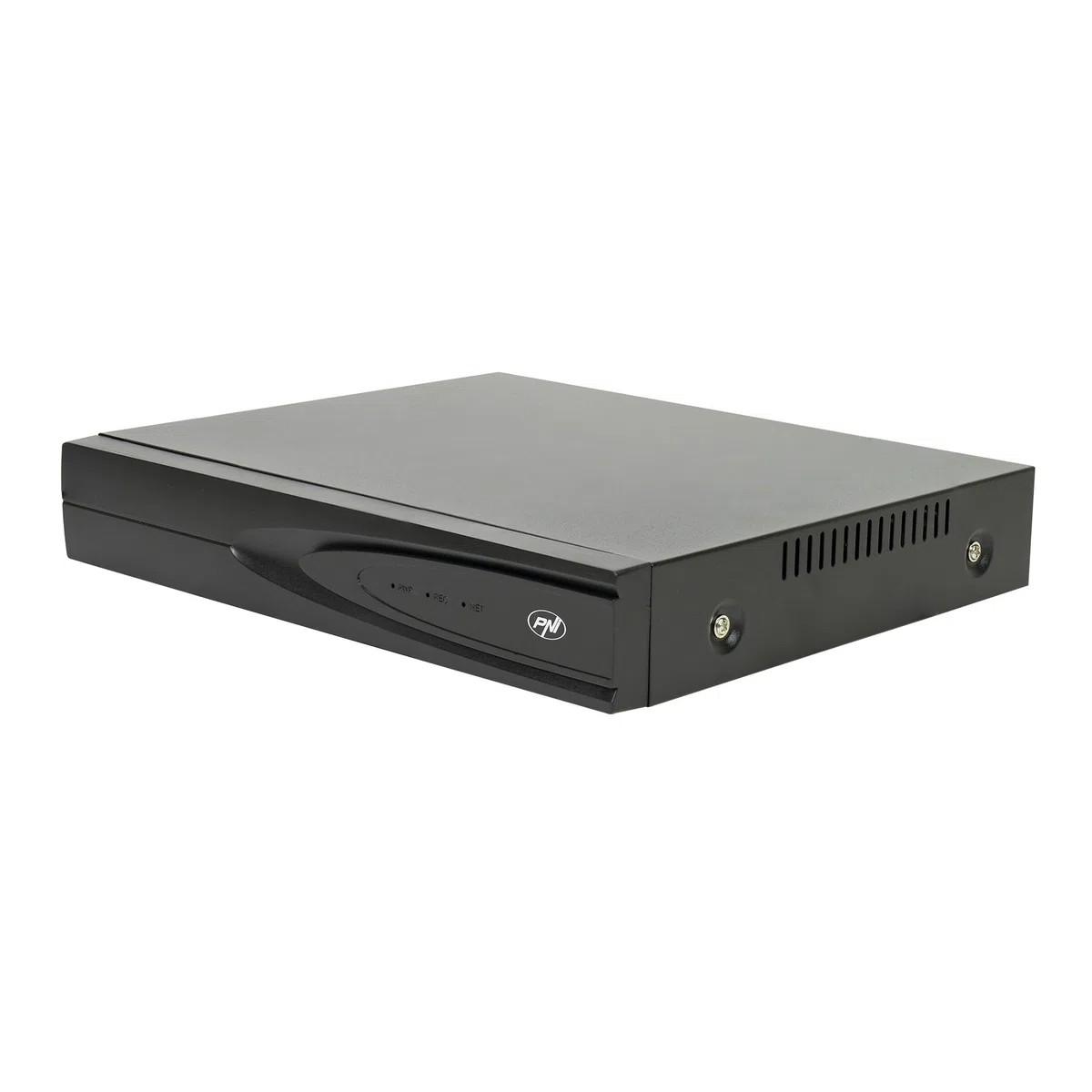 NVR POE PNI House IP810 con 10 canali 4K 8MP, 4 canali POE e 6 canali IP, Funzioni AI