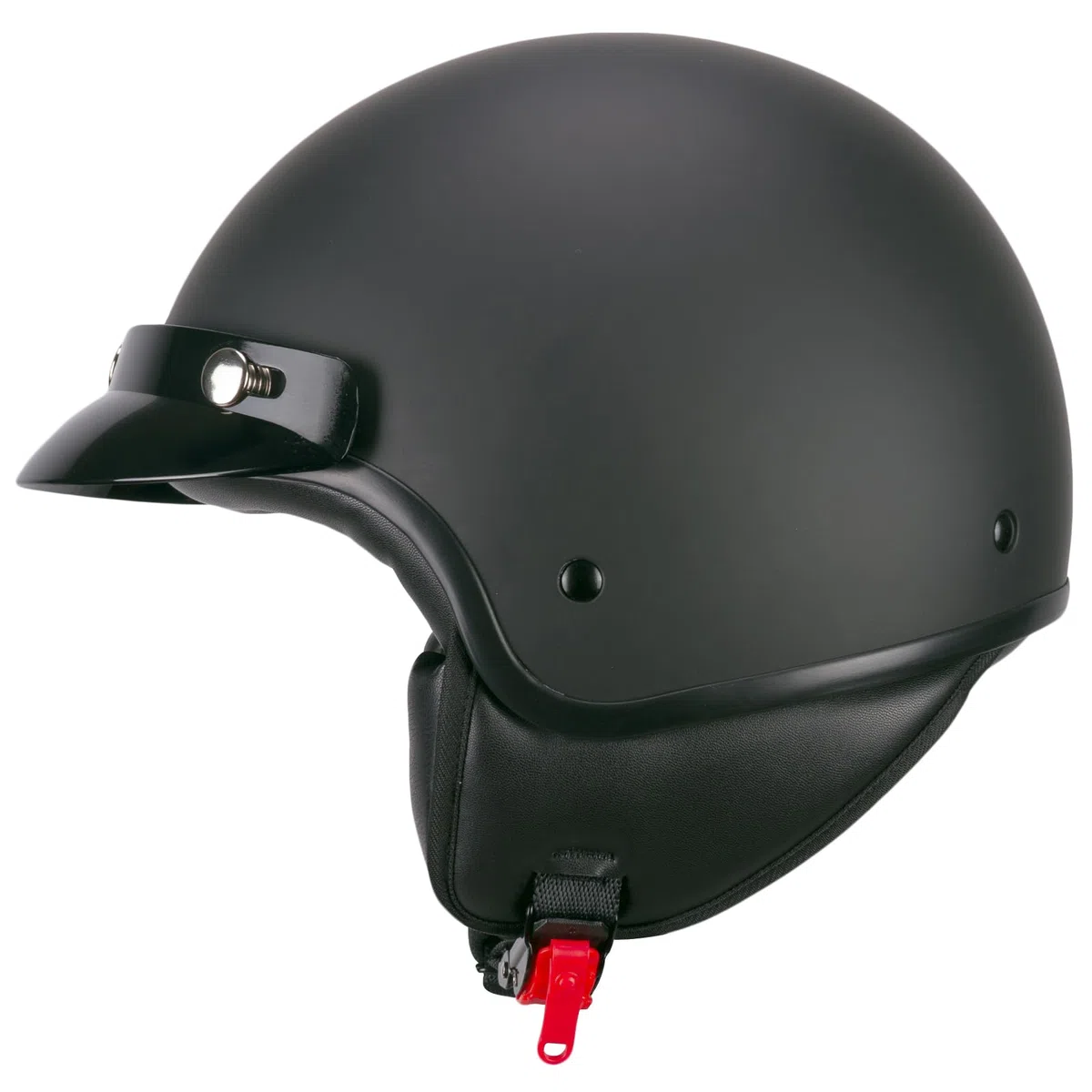 SKA-P Casco open face, 1FHA SMART MONO Nero opaco, S (55-56cm)