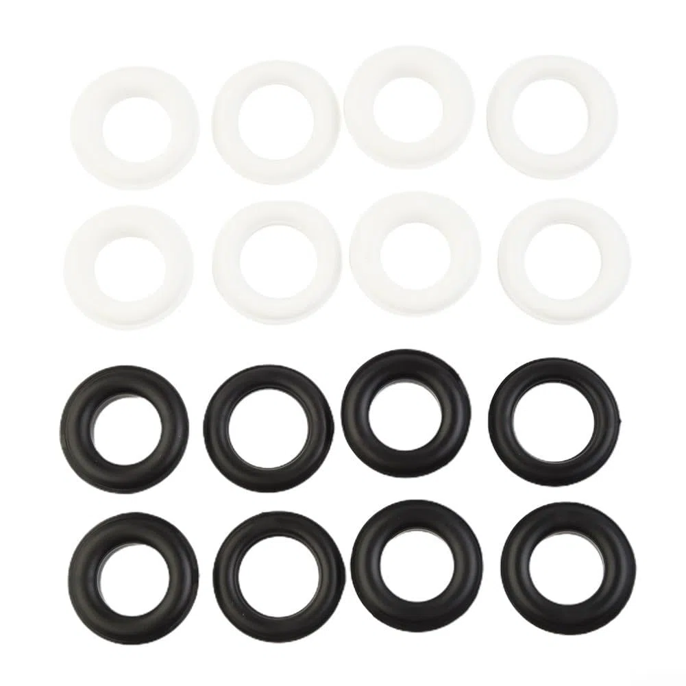 Kit di occhielli a pressione in resina, interni regolabili, esterno 15 mm, esterno 28 mm, chiusura per foro dell'aria in plastica, autobloccante, maschio femmina, per riparazione teloni, tende da sole