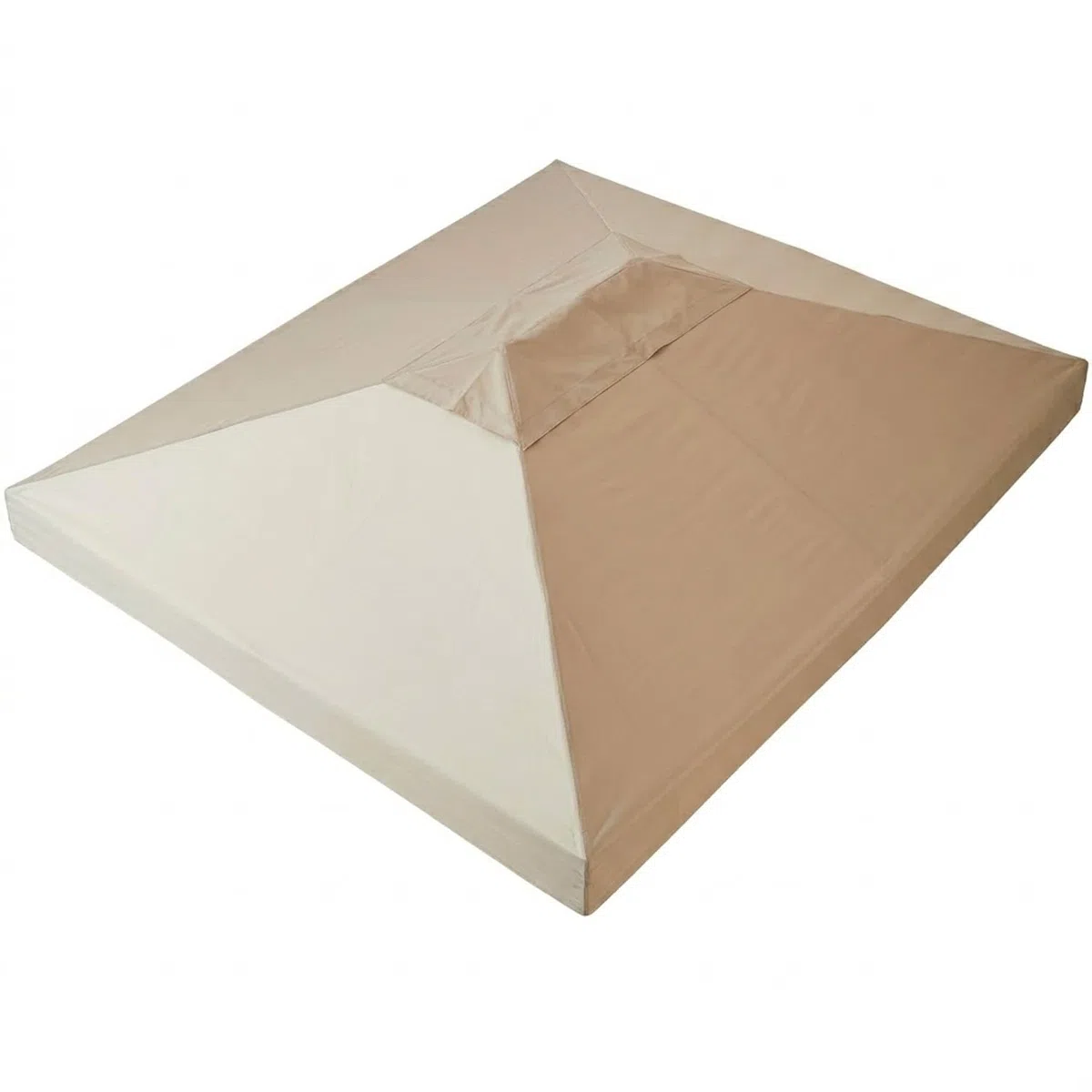 Telo Di Ricambio Per Gazebo 3x4 Metri Impermeabile In Poliestere PVC Con Protezione UV E Per Giardino Terrazza Veranda E Outdoor 300 x 400 Cm Beige