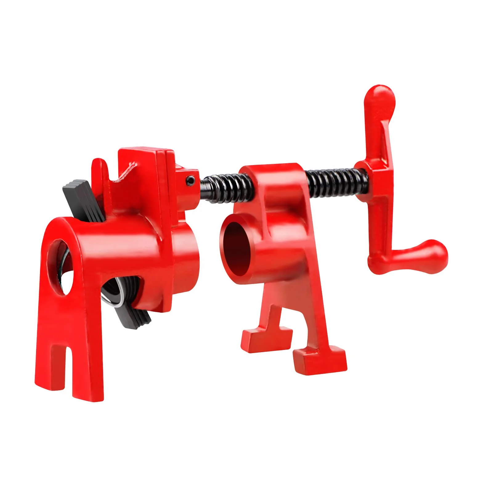 3/4 Set di Morsetti in Metallo per Legno a Base Larga per impieghi rapidi a sgancio rapido Banco da Lavoro, Clamp Wood Heavy Duty in ghisa