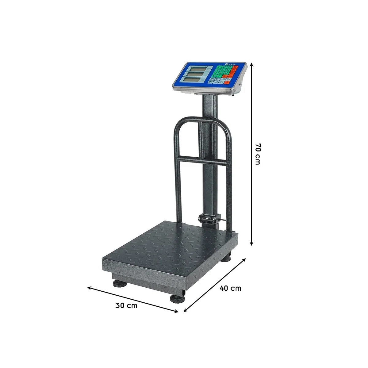 Bilancia industriale elettronica schermo LED 150 kg