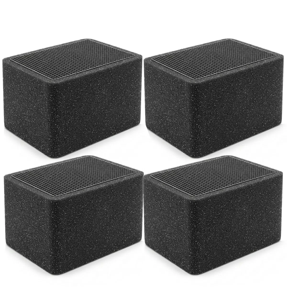 4 filtri ai carboni attivi di ricambio compatibili con Geberit AquaClean Tuma & Mera Doccia WC, filtro in ceramica tipo 3, paragonabile al numero di parte 242.999.00.1