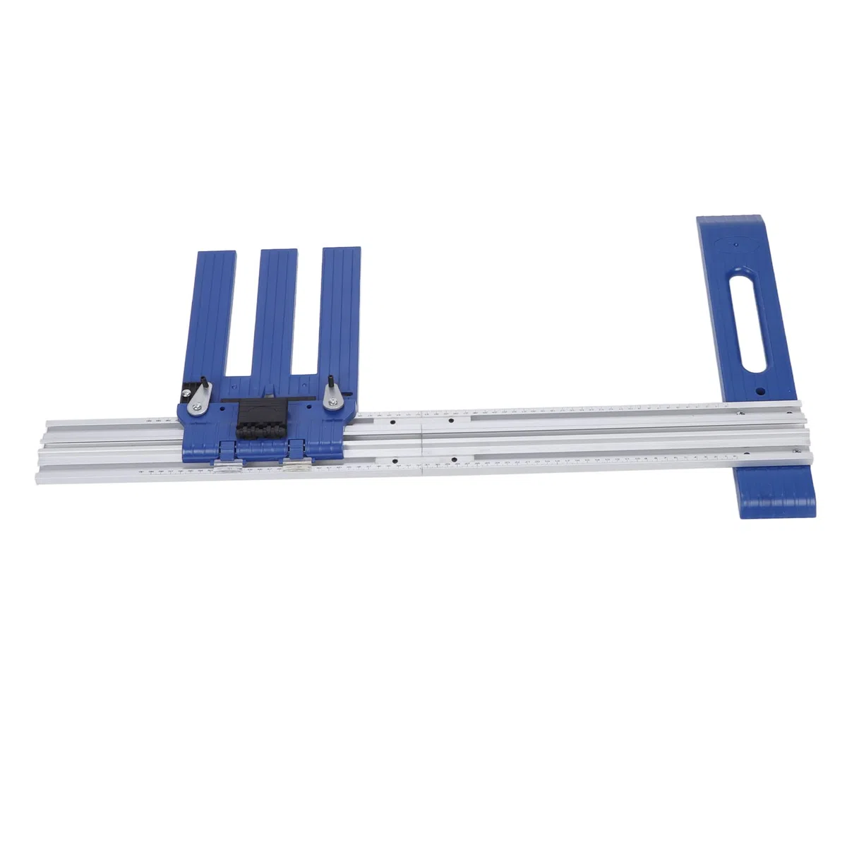 Binario di Guida per Taglierina per Lavorazione del Legno in Lega di Alluminio, Guida per Circolare Regolabile 0,65 Cm con Scala Chiara per Uso Falegname