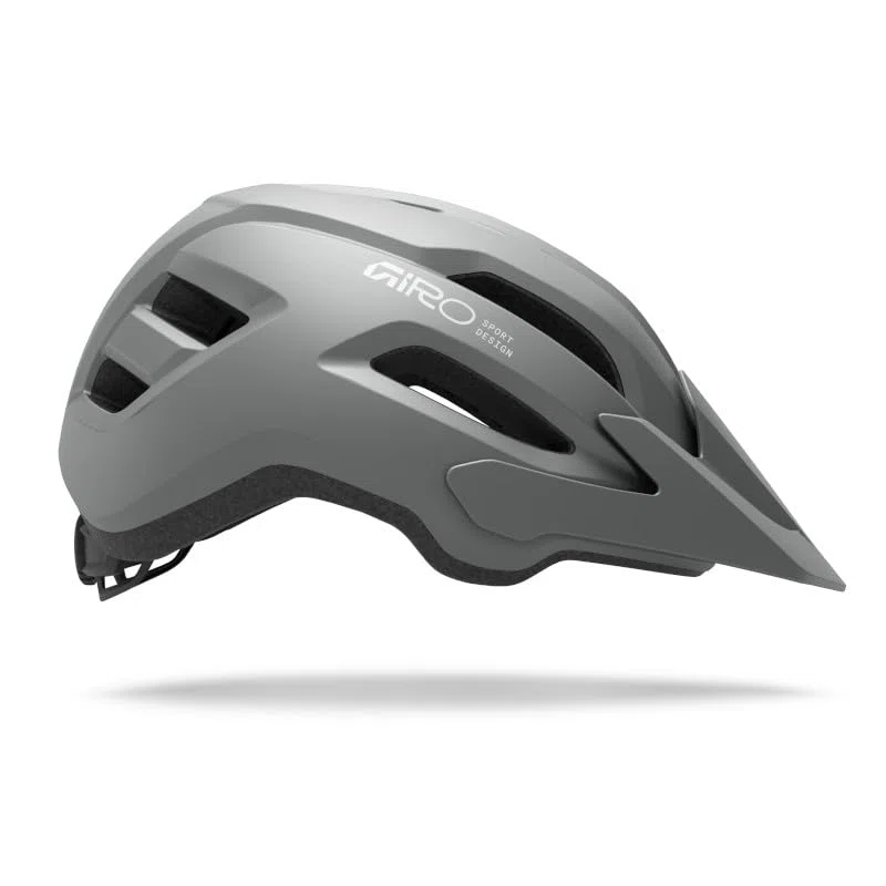 Giro - Fixture II Caschi - Adulto Unisex - Attrezzature di Protezione, Casco da bicicletta, Casco per il tempo libero, Casco per il tempo libero, Titanio, UXL