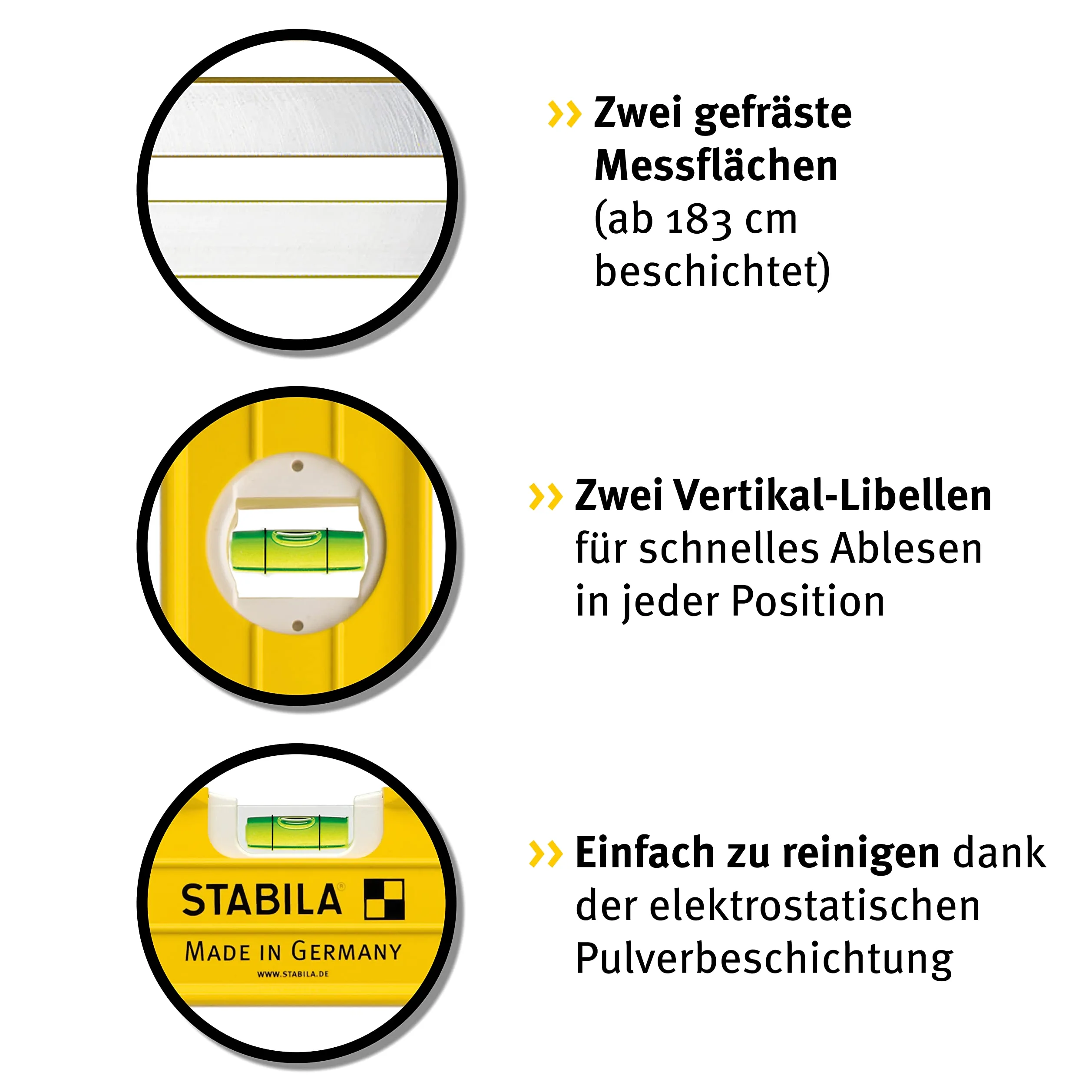 Stabila Nivel 196-2, multicolore, 81cm