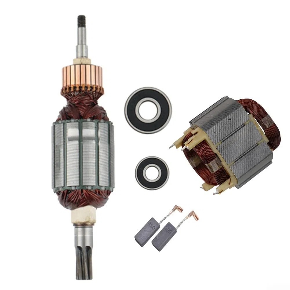 Rotore statore Set HR4001C, Armatura campo bobina HR4011C, spazzola di carbone cuscinetto Kit, Parti motore martello elettrico, Sostituzione Per rotore 513633-7,