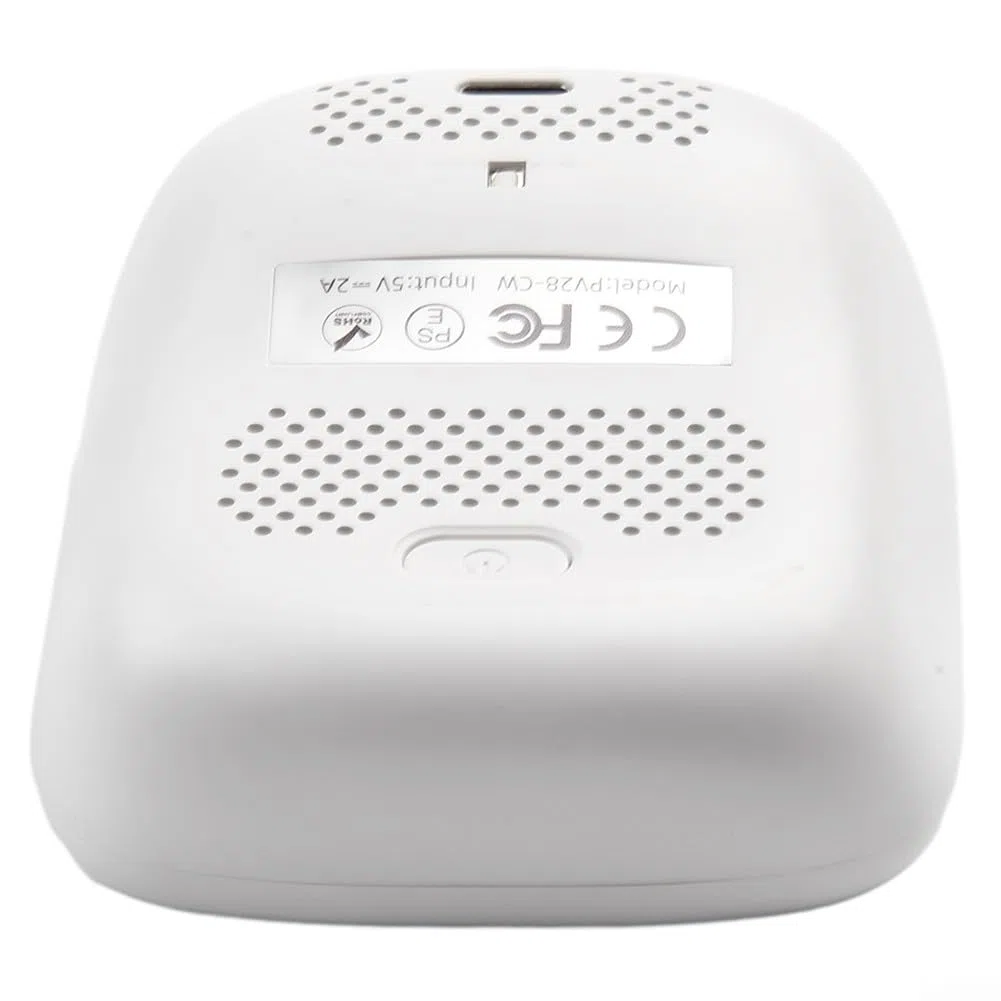Monitor della qualità dell'aria per casa, sensori rilevatori d'aria interni per umidità di temperatura PM2.5 HCHO, 6 in 1 con app TVOC NDIR, allarme acustico alimentato a batteria