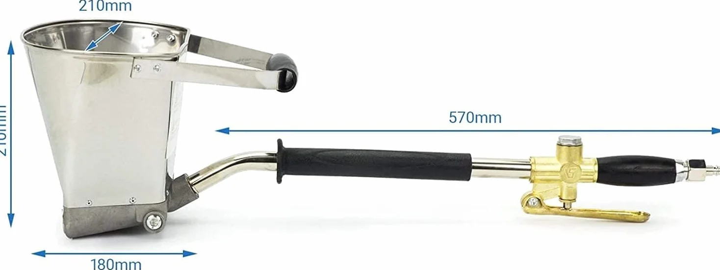 Verdatm Pistola per intonaco o malta, SN0309