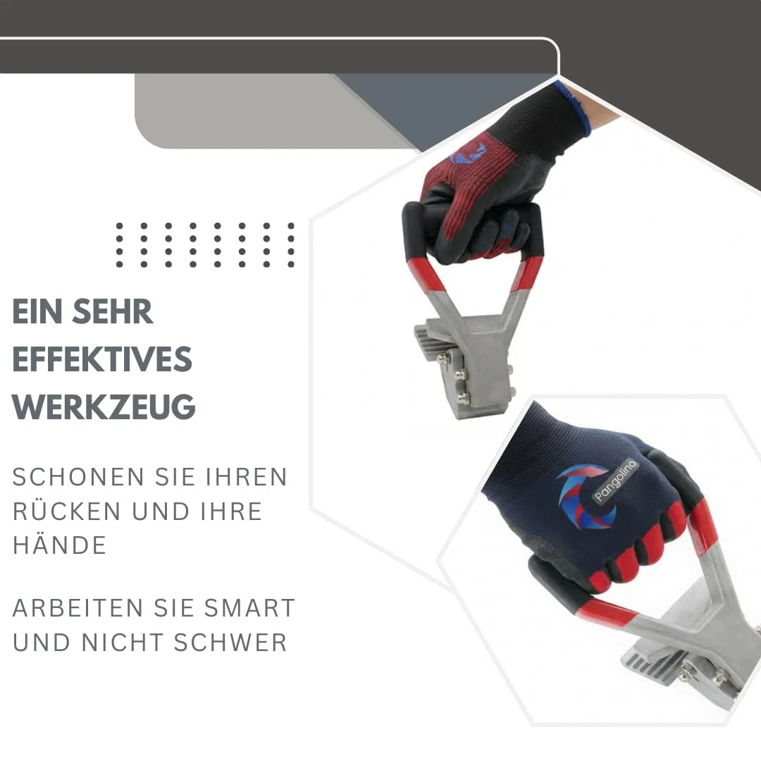 Pangolino Set di 2 artigli di fissaggio premium [90 mm] per tappeti – rimuovere facilmente il tappeto [set da 2]