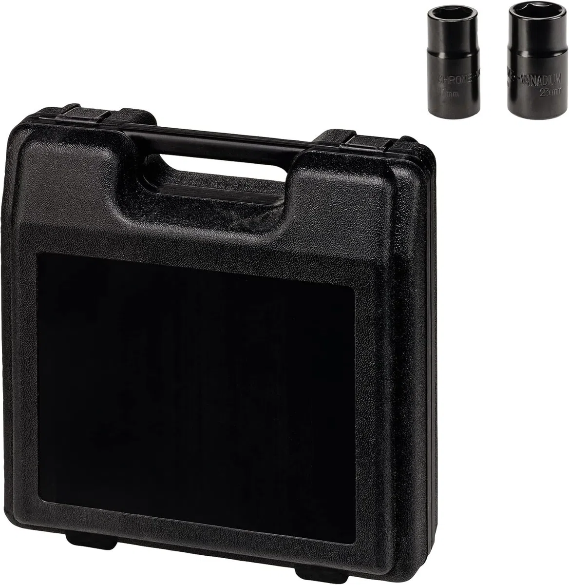 Avvitatore a impulsi per auto CC-HS 12/2 di Einhell (12 V, max. 350 Nm di coppia, livella a bolla integrata, luce LED, incl. 2 inserti a bussola da 17/19 e 21/23 mm)