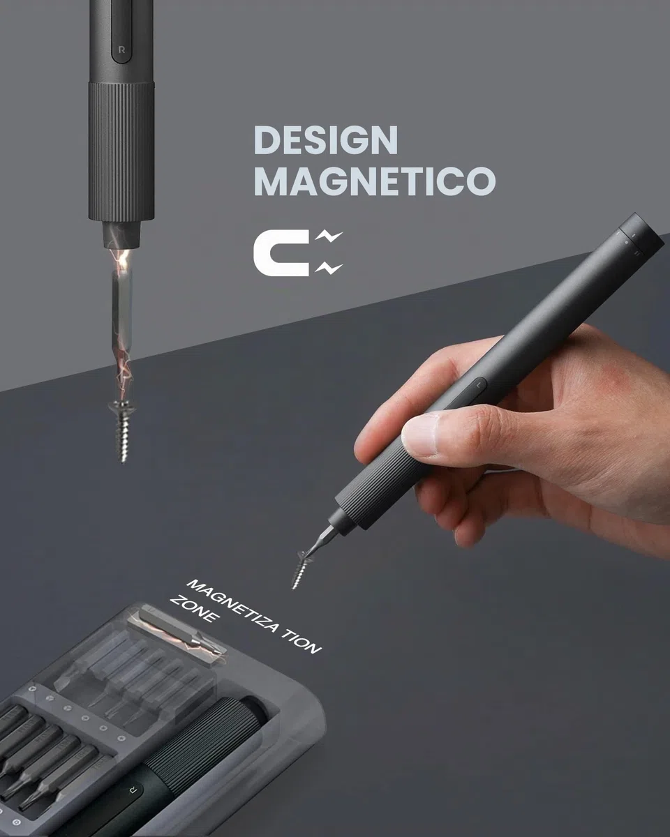 Xiaomi Mi X Precision Screwdriver Kit 24-in-1 Electric Dark Gray EU BHR5474GL