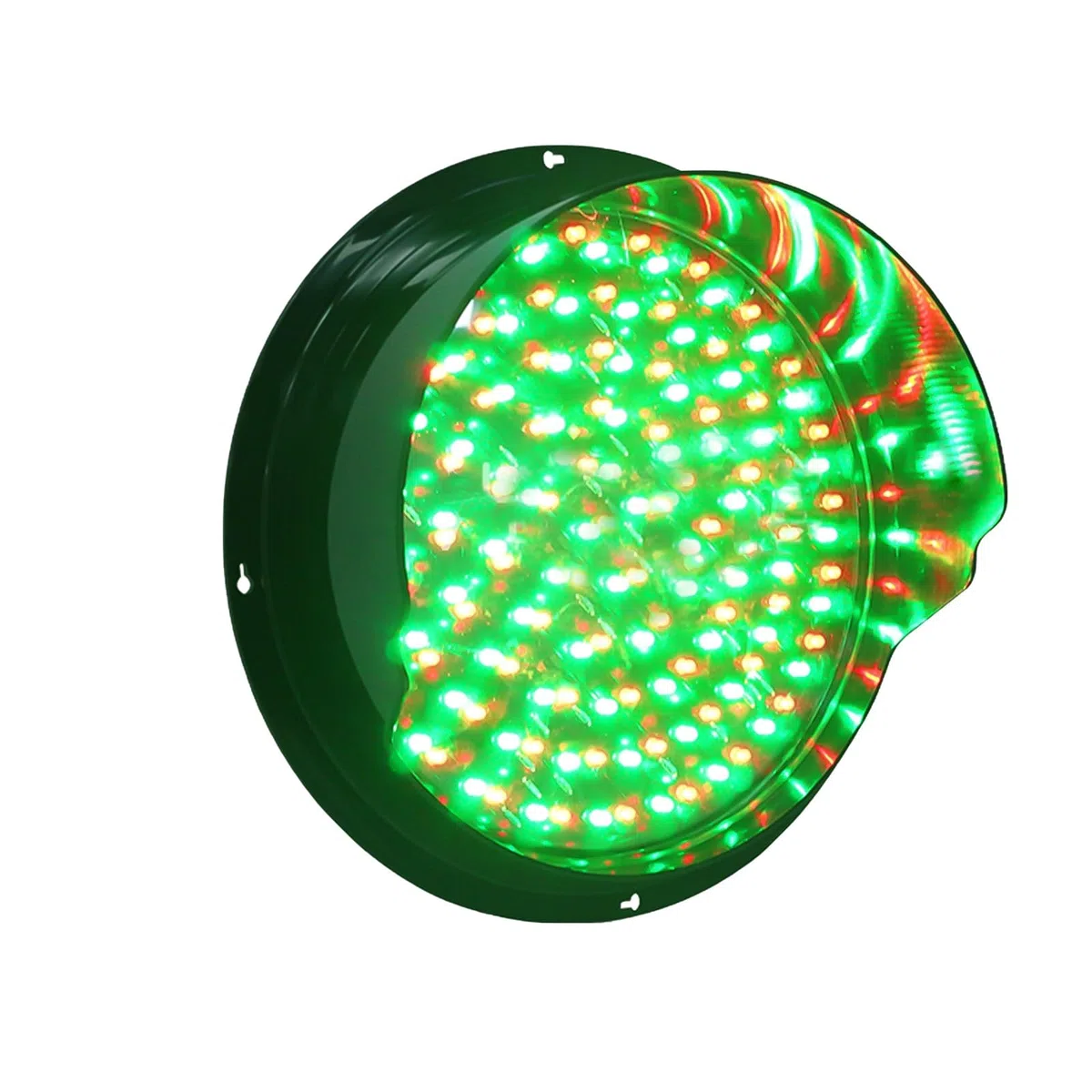 Lampada Semaforo 12/24V, LED Semaforo Rosso e Verde, Impermeabile IP67, Adatta per Traffico, Attrezzature e Canali(13cm/5in)
