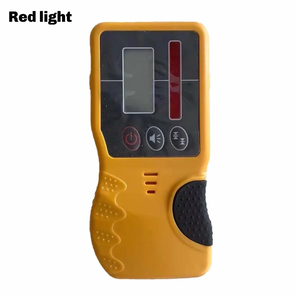 Ricevitore per laser rotativo autolivellante all'aperto, ricevitore laser rotativo con morsetto Heavy Duty e luce