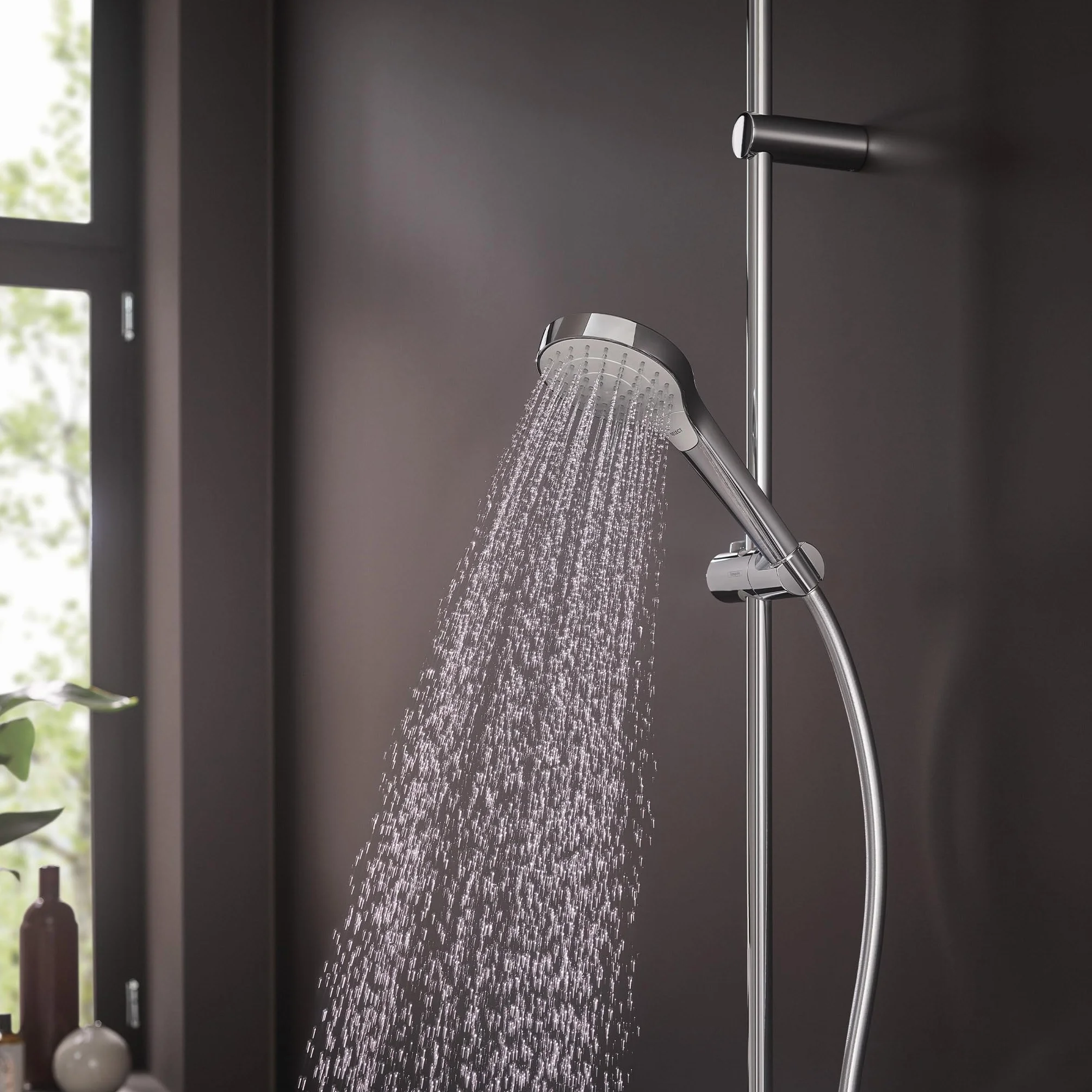 hansgrohe Croma Select S Doccetta Vario, bianco/cromo, 26802400