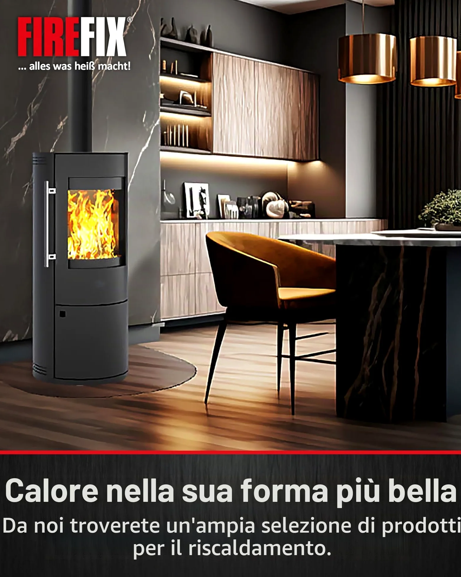 Tubo a gomito per stufa in acciaio spesso 2 mm (tubo fumo) con diametro di 120 mm, per stufe e fuochi da camino, Senotherm, nero, regolabile a 0 – 90 gradi, con porta di pulizia