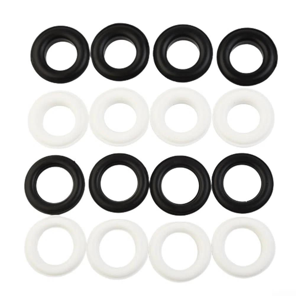 Kit di occhielli a pressione in resina, interni regolabili, esterno 15 mm, esterno 28 mm, chiusura per foro dell'aria in plastica, autobloccante, maschio femmina, per riparazione teloni, tende da sole