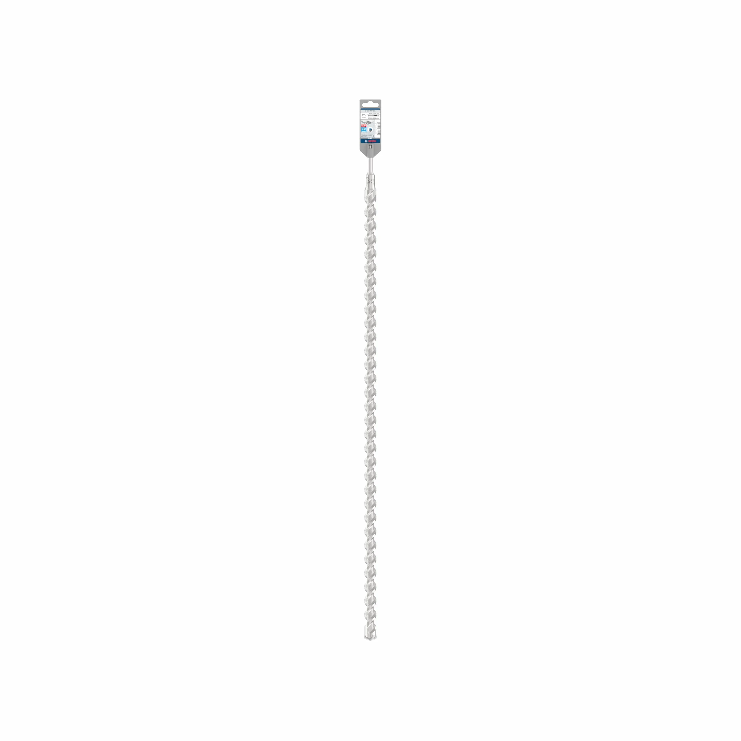 Bosch 1x Punta per martelli PRO SDS plus-5X (per Calcestruzzo armato, Calcestruzzo, Ø 25,00 mm, Professional Accessorio Martello perforatore)