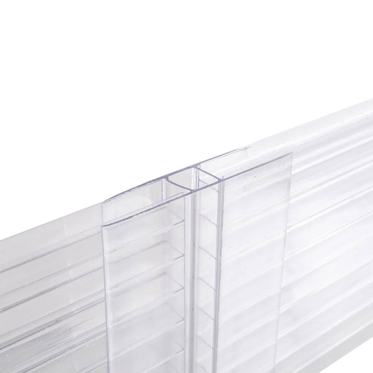 LASTRA POLICARBONATO ALVEOLARE TRASPARENTE 210x100 con Spessore 6 mm 2 PARETI TRASPARENTE