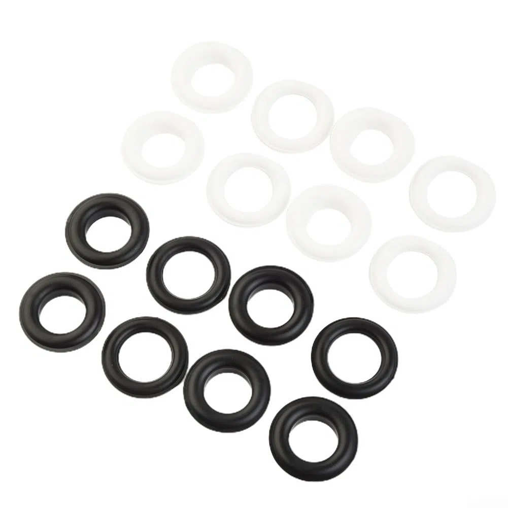 Kit di occhielli a pressione in resina, interni regolabili, esterno 15 mm, esterno 28 mm, chiusura per foro dell'aria in plastica, autobloccante, maschio femmina, per riparazione teloni, tende da sole