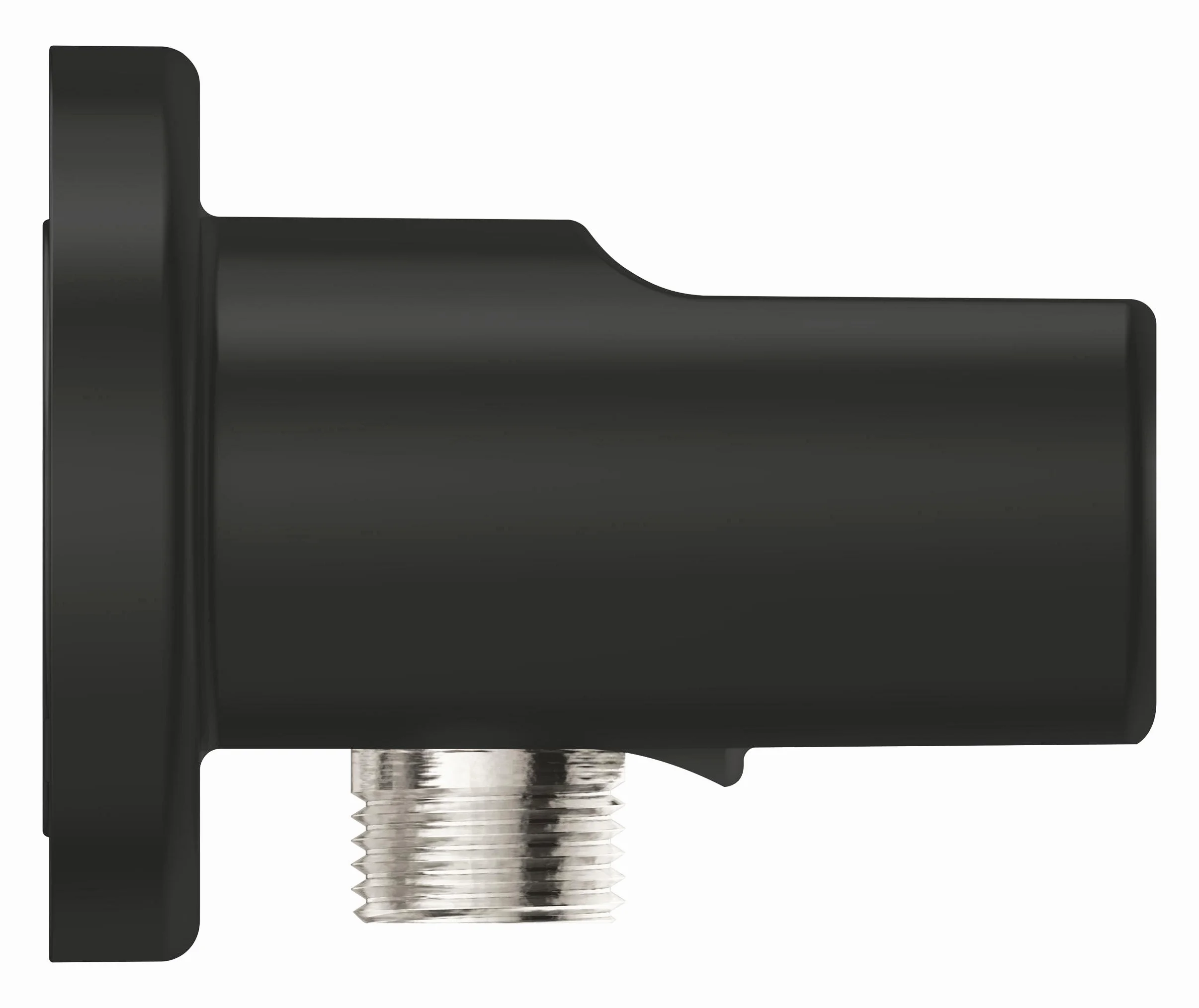 GROHE Vitalio Universal - Presa d'acqua a muro con supporto doccia, nero opaco 269622431