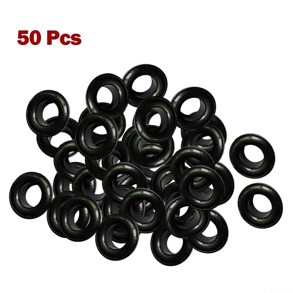Kit di occhielli a pressione in resina, interni regolabili, esterno 15 mm, esterno 28 mm, chiusura per foro dell'aria in plastica, autobloccante, maschio femmina, per riparazione teloni, tende da sole
