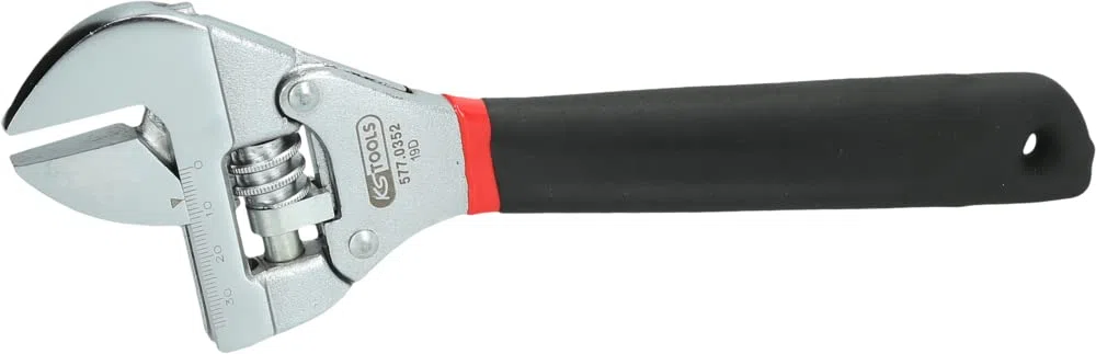 KS Tools 577.0352 Chiave regolabile a rullino con cricco, 0 - 32 mm