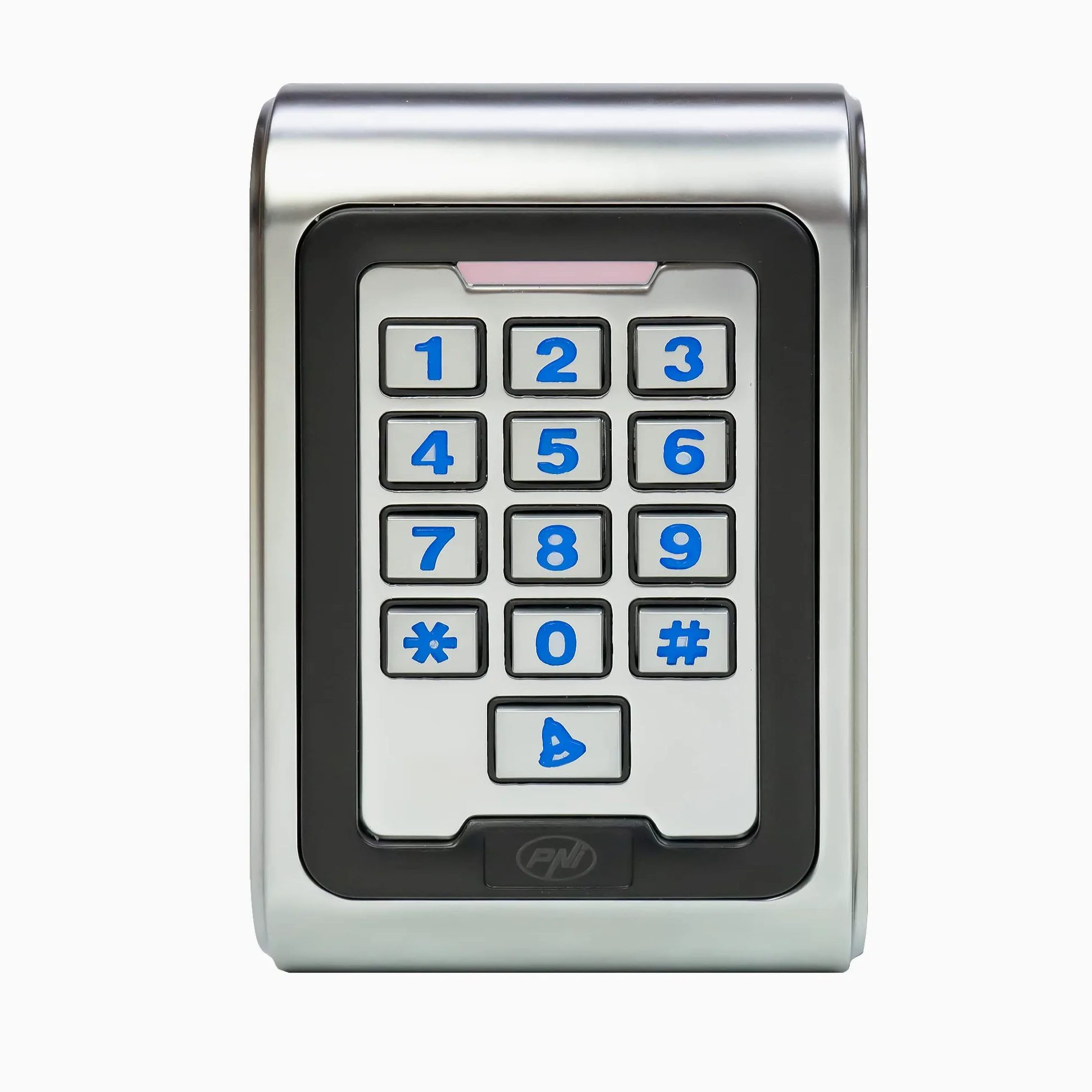 Tastiera di controllo accessi PNI DK220, stand alone, esterno e interno, IP65, con 2 relè