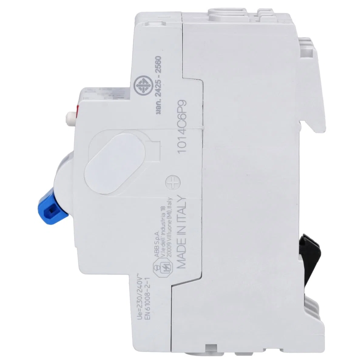 ABB RCD - Interruttore differenziale salvavita, bipolare, da 25 A, corrente differenziale 0,03 A, per corrente d'errore