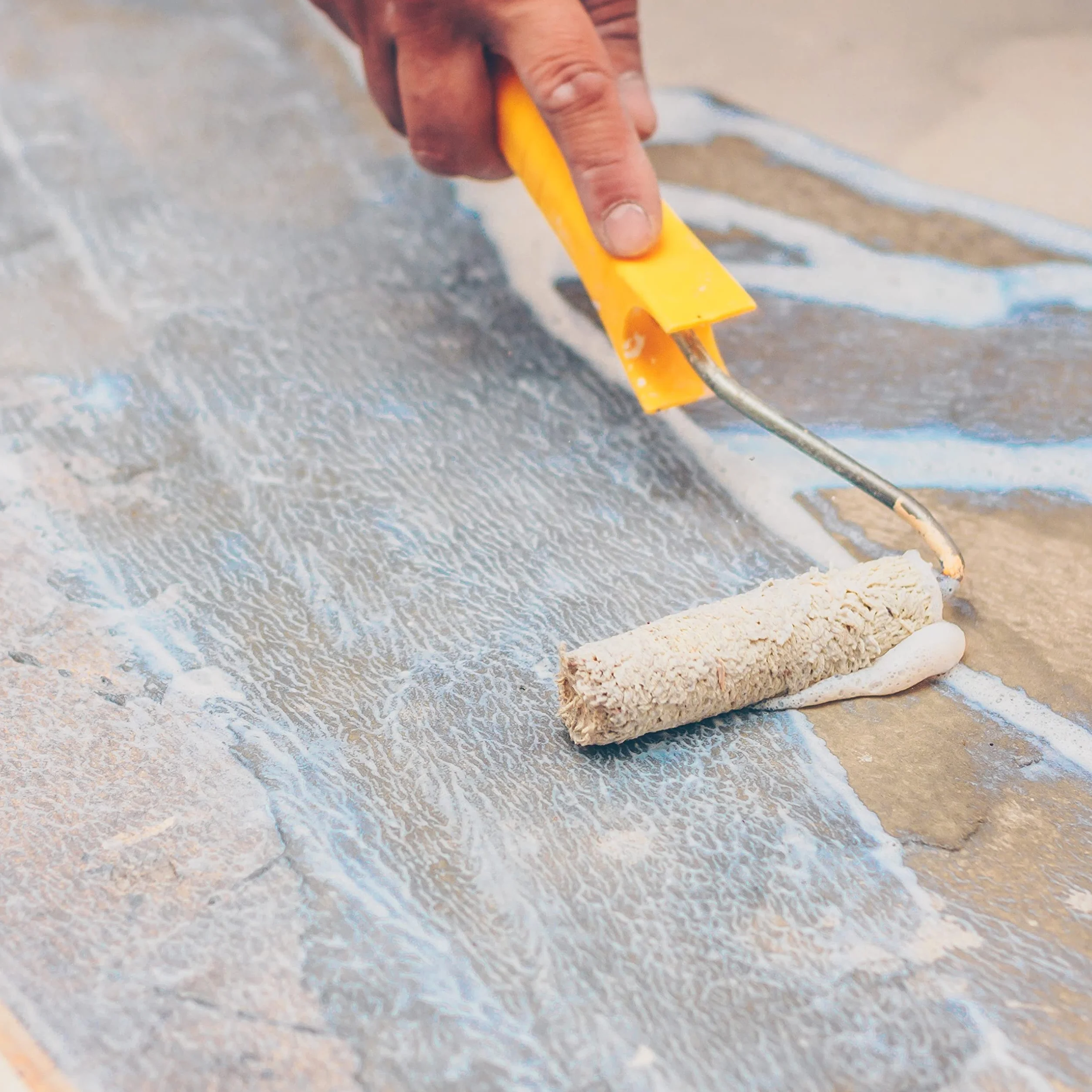 WO-WE Fondo Primer per pavimenti Cemento Calcestruzzo Gesso Aggrappante Pittura W703-5kg