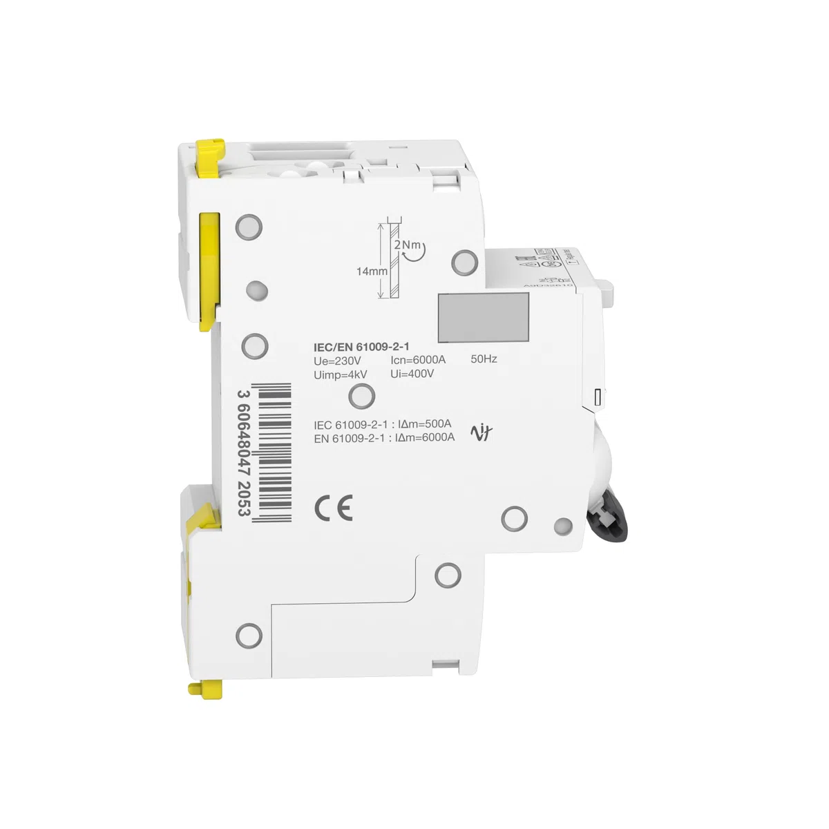 Schneider Electric A9D32610 - Interruttore FI/LS iDPN N Vigi 1P+N, 10A, C-Char., 30mA, tipo A, 6kA