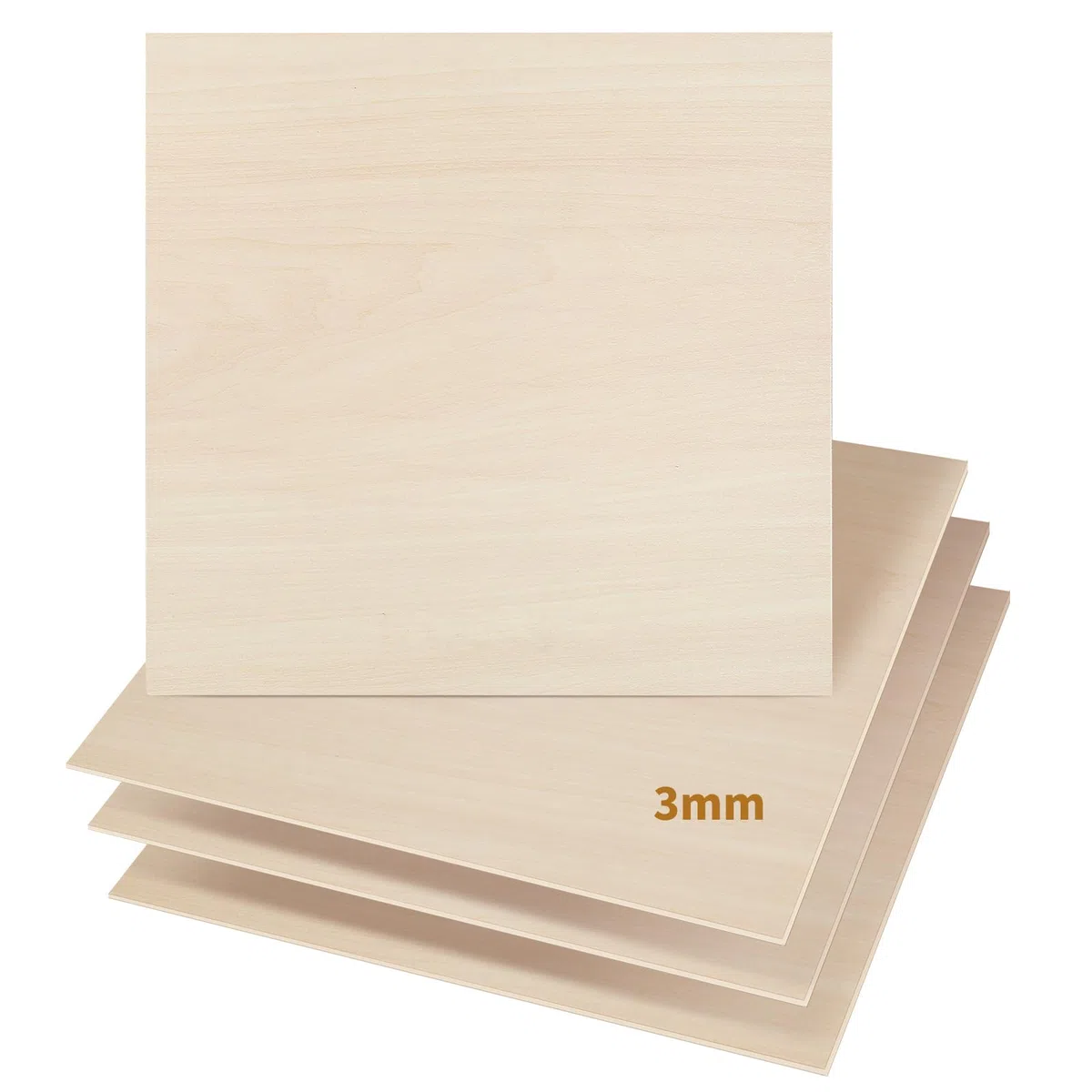 15 pezzi compensato da 3 mm 400 x400 x3 mm compensato di tiglio per taglio laser incisione lavorazione del legno compensato di tiglio 1/8"x15,7"x15,7"