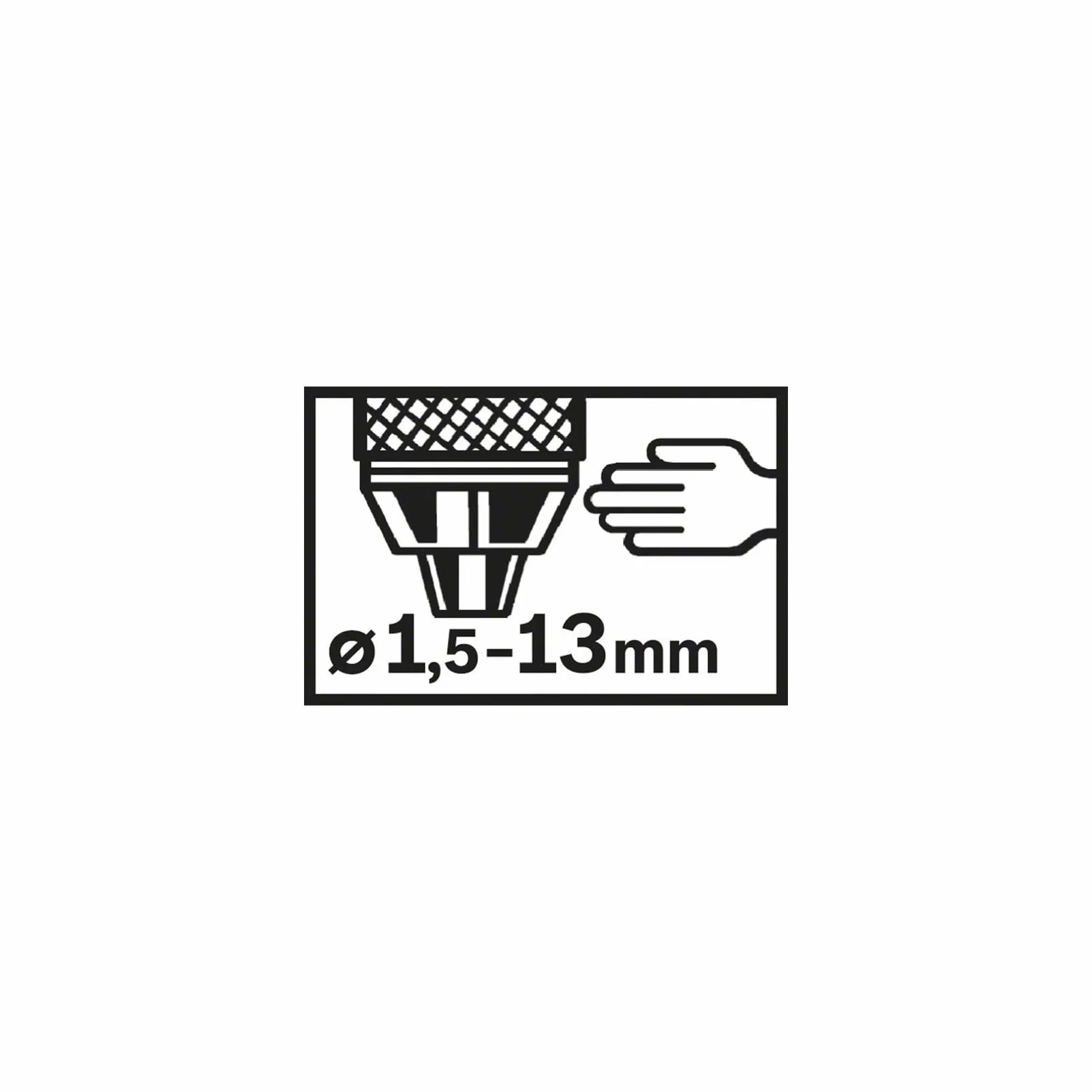Bosch 2608572227 Mandrino Autoserrannte con Codolo SDS Plus