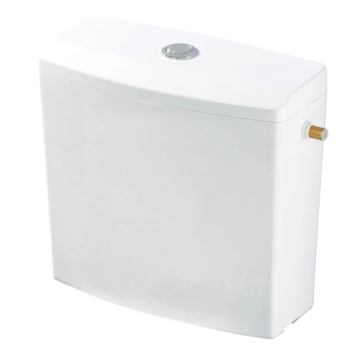 Wirquin 50717359 - Cassetta WC a risparmio idrico, posizione bassa | Plastica, Bianco, Kit completo, Caccia d'acqua doppio caccia