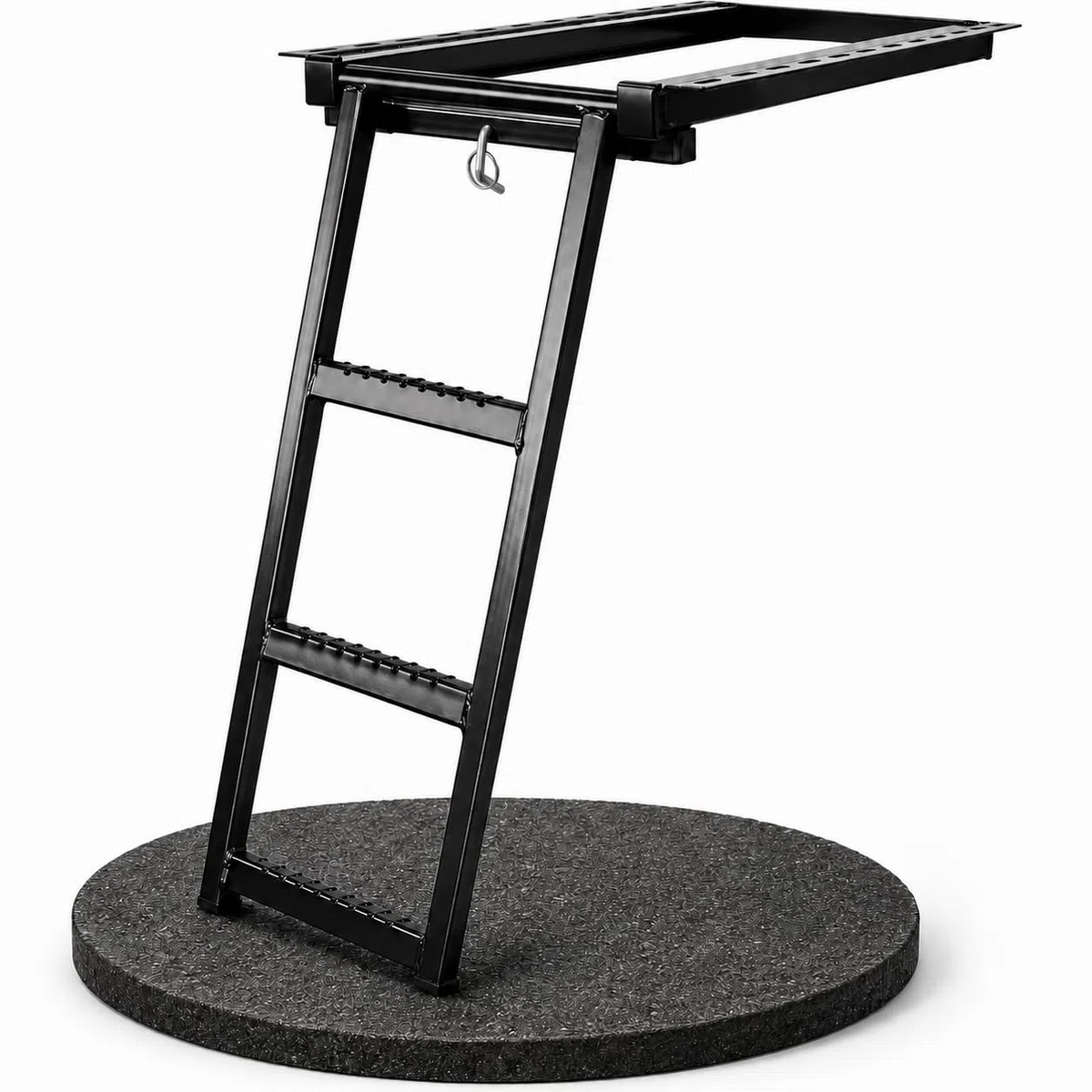 Scala di sollevamento per camion, allungabile, a 3 livelli, colore nero