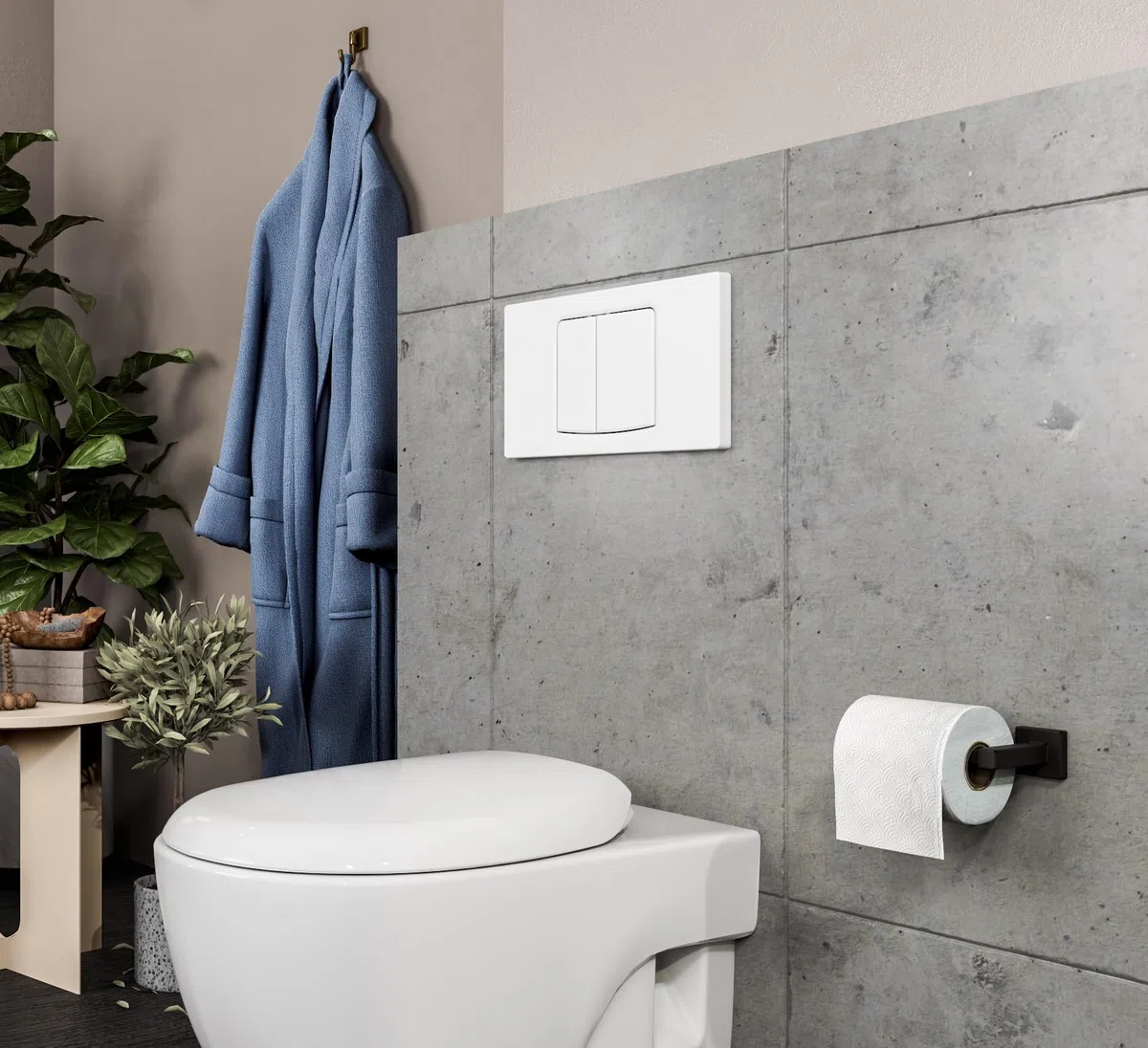 Negrari Cassetta WC da Incasso in ABS, Scarico Rapido e Silenzioso per Installazione a Muro, Capacità 8 Litri con Vaso a Pavimento, Bianca