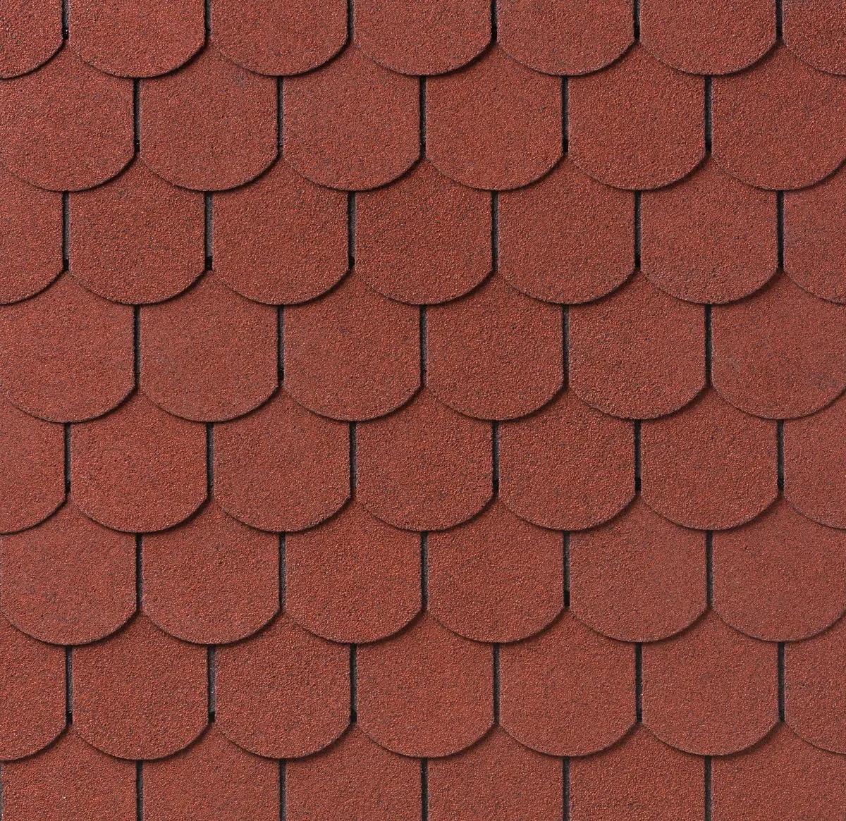 NEXTRADEITALIA CF da 1 PZ Tegole Canadesi Rosse Bituminose Tetto e Gazebo 2,32 MQ Graniglia Basaltica Rossa, Resistenza UV, Copertura Leggera Pedonabile, Faldina Rotonda
