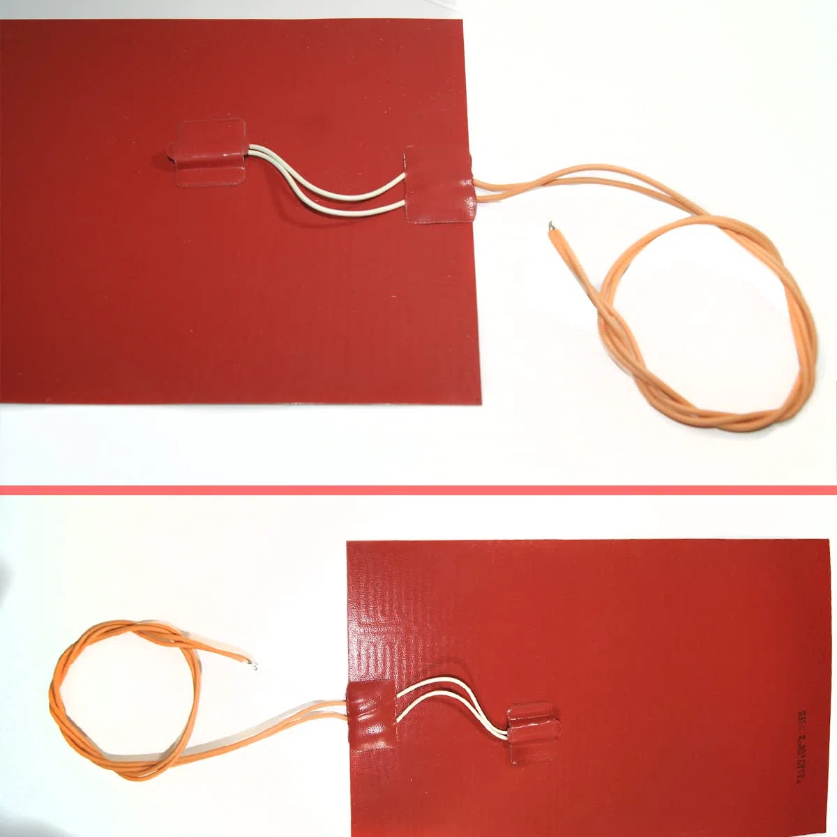 GOLDMAN SERVICE Resistenza riscaldante in silicone adesivo flessibile ultrapiatta con limitatore di temperatura. 1000W, 220V. L 290 x 400mm (1000W)
