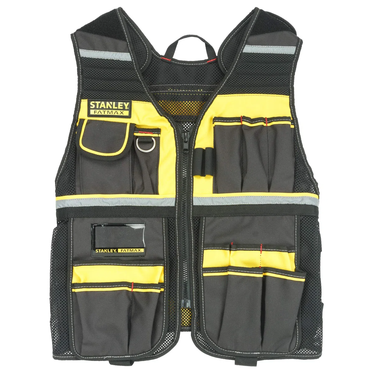STANLEY FMST1-71181 Gilet multitasche FatMax in tessuto traspirante, tasche multiple