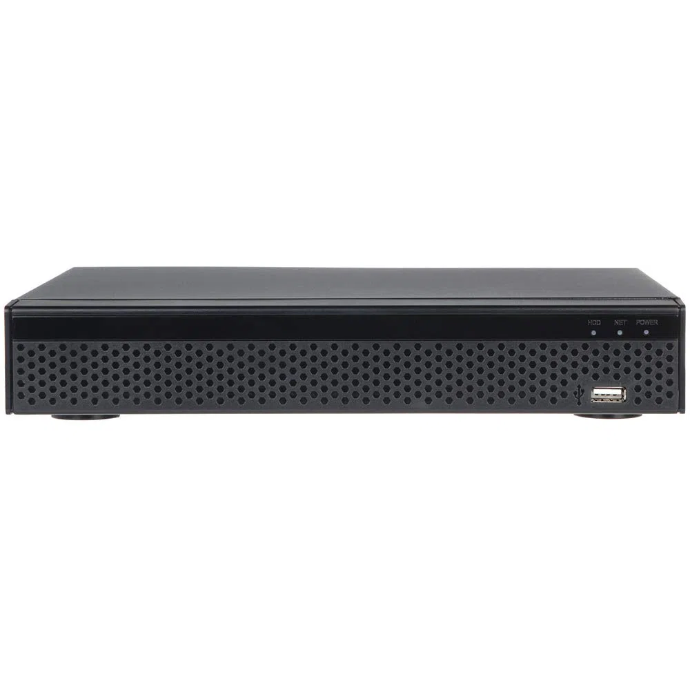 Videoregistratore Sorveglianza Ibrido DVR 4 Canali, Tecnologia 5 in 1, HEVC H.265+, Supporta Disco Rigido fino a 8TB, Accesso da remoto (Hard Disk non incluso)
