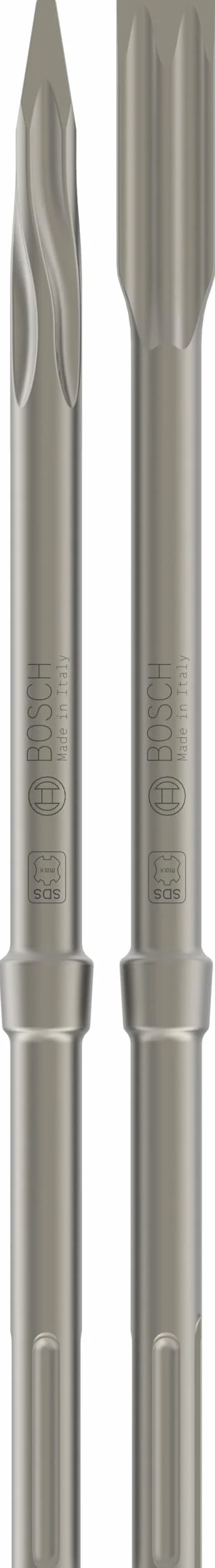 Bosch Professional 2607017368 Bosch - Industrial Tubo A Scalpello SDS-Max 2 x Scalpelli â€“ Affilatrice, 0 W, 0 V, Grigio