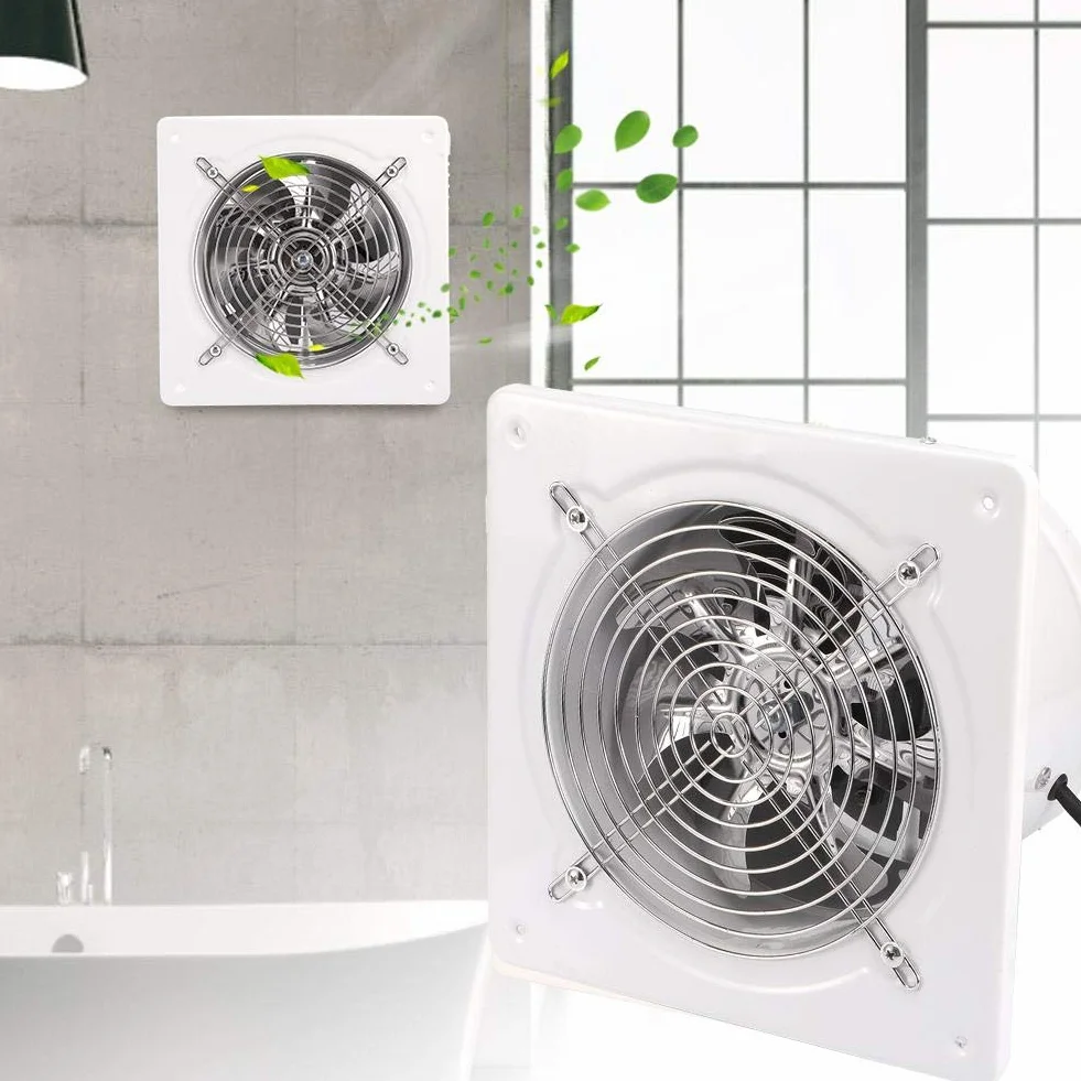 220V 180mm Ventilatore Industriale per Parete aspiratore Ventilatore per Finestra Cucina Soggiorno Ufficio Camera da Letto Uso