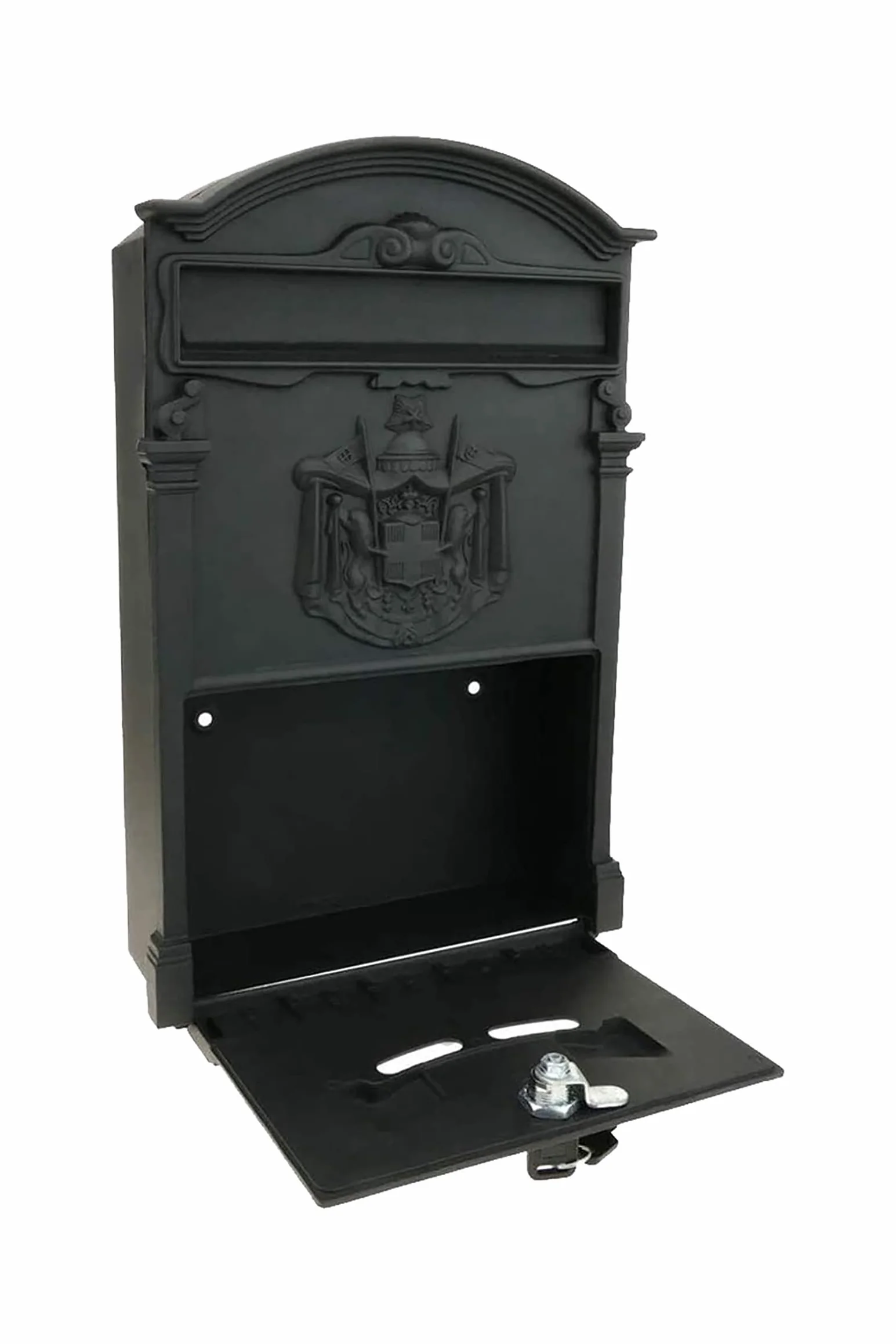 Kippen 10005CN - Cassetta Postale Modello "REGIUS" di Colore Antracite. Dimensioni: 410x260x90mm.